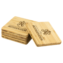 Load image into Gallery viewer, The MotherNation Bamboo Coasters
