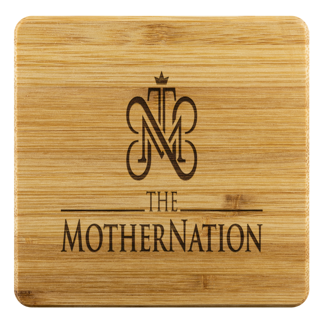 The MotherNation Bamboo Coasters